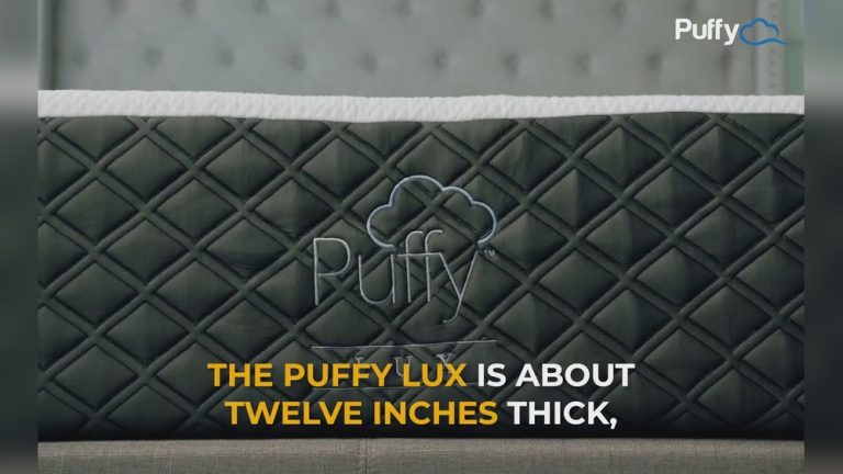 How Thick is Puffy Lux Mattress