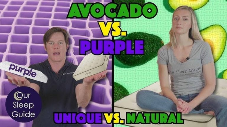 Purple Vs Avocado Mattress