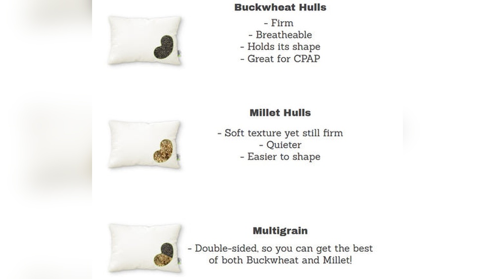 Millet Pillow Vs Buckwheat Pillow