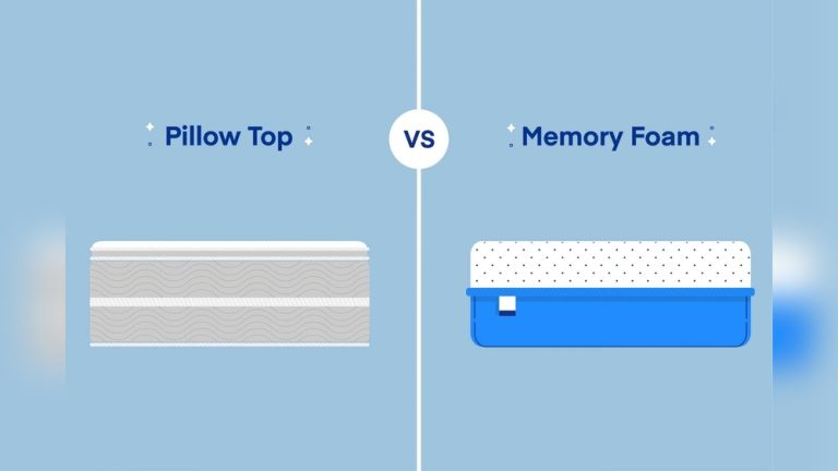 Pillow Top Vs Memory Foam