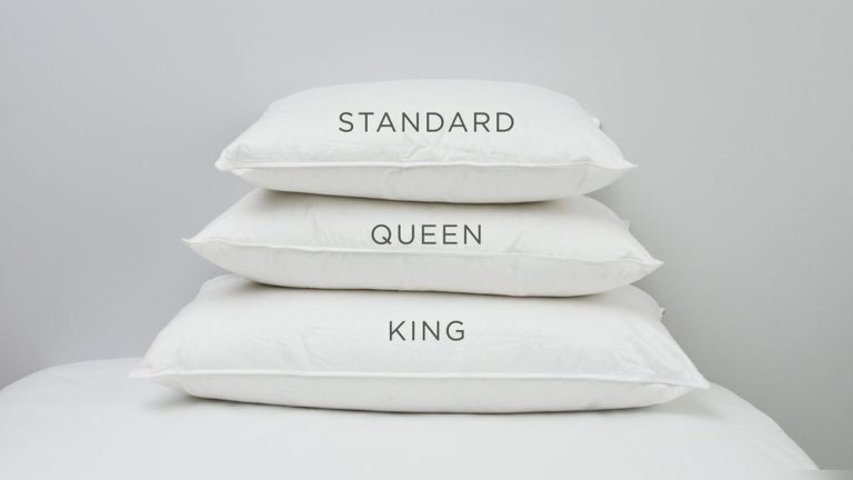 Queen Vs Standard Pillow